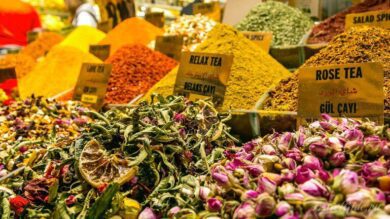 Специи на рынке