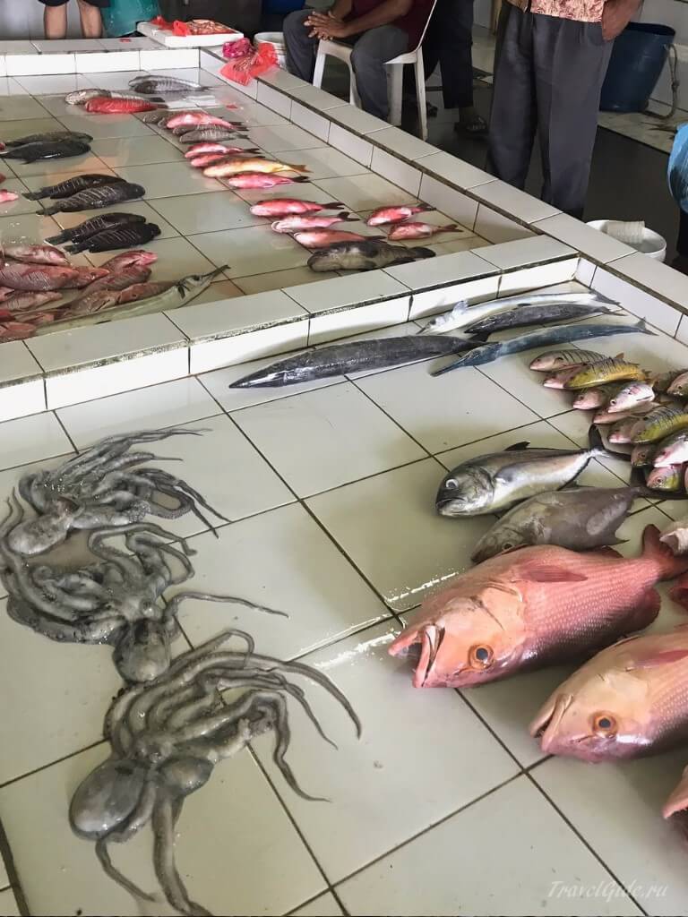Рыбный рынок в Мале