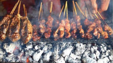 Уличная еда в Индонезии: из какого мяса шашлычки? © Travelgide.ru