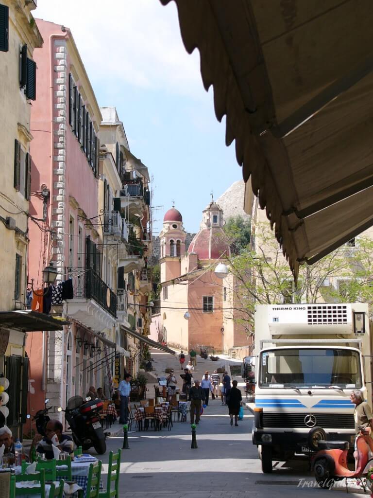Corfu island street