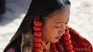 девочка с Тибета