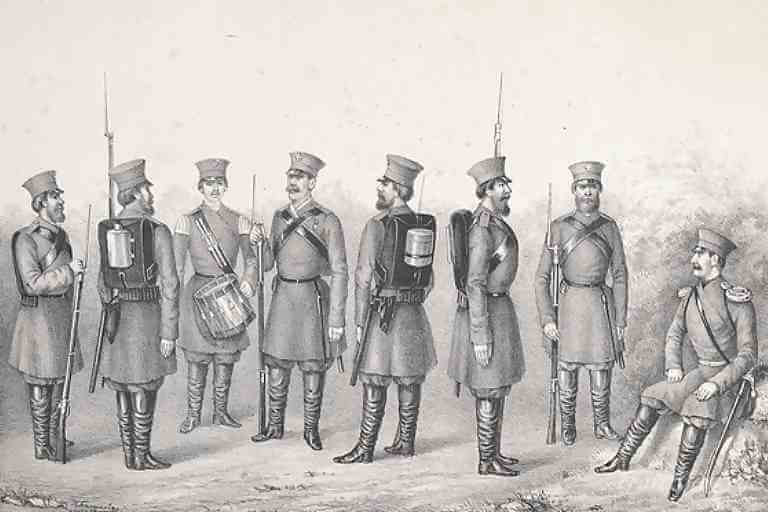 солдаты и пойманники