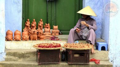 Покупки сувениров во Вьетнаме