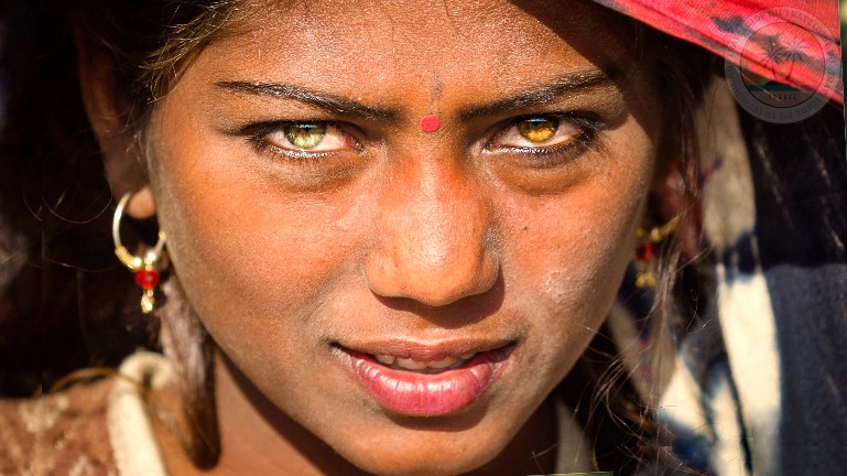 Женщина из Пушкара в Раджастане Индия
