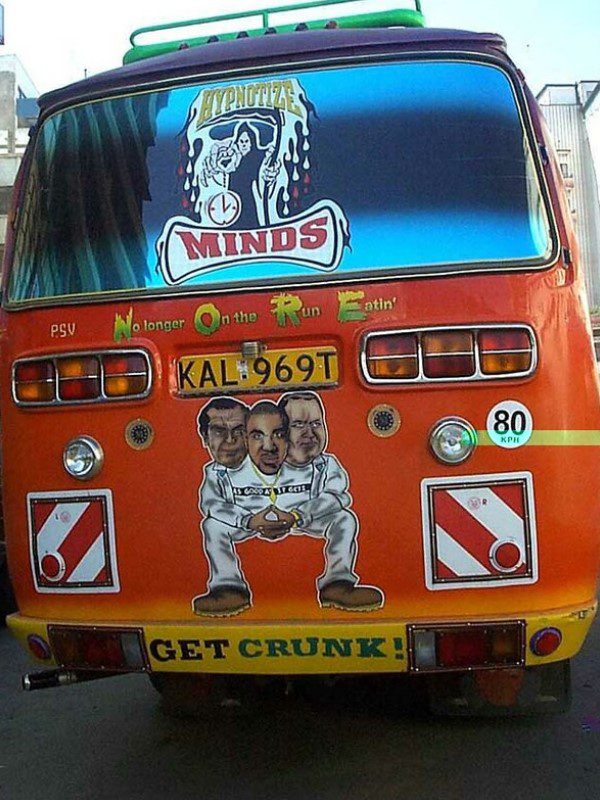 Автобус под названием Matatu