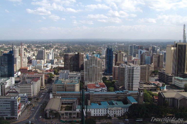 Найроби с высоты