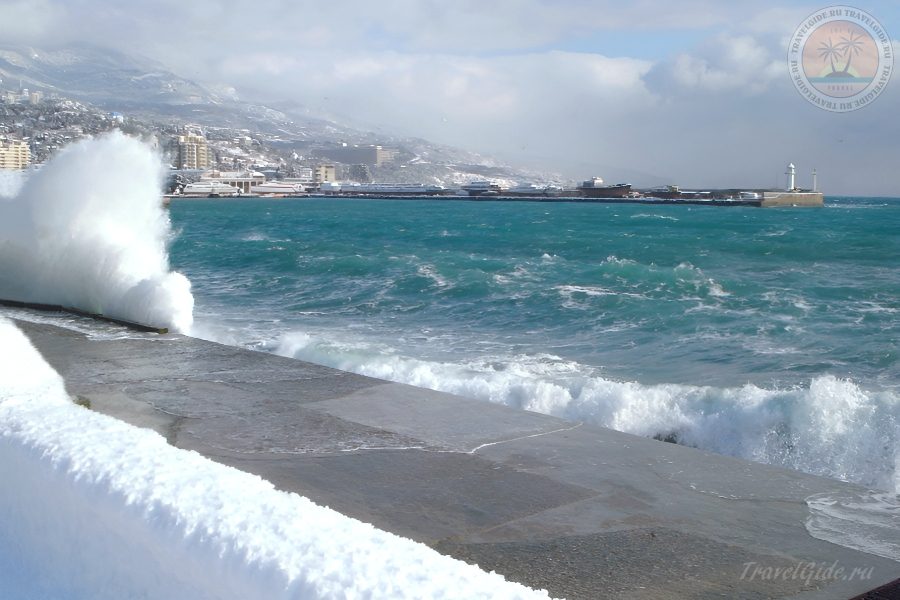 Yalta in winter