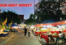 Ночной рынок на Кароне