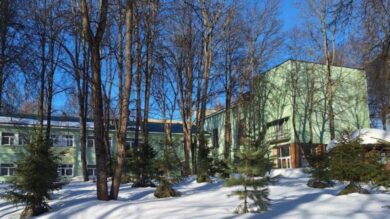 Санаторий Подмосковье МВД зима