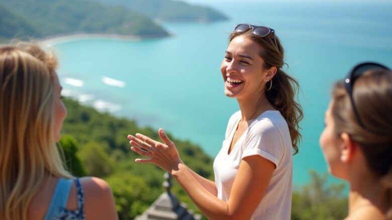 Гид на экскурсии