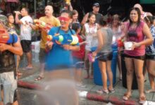 Сонгкран на Пхукете