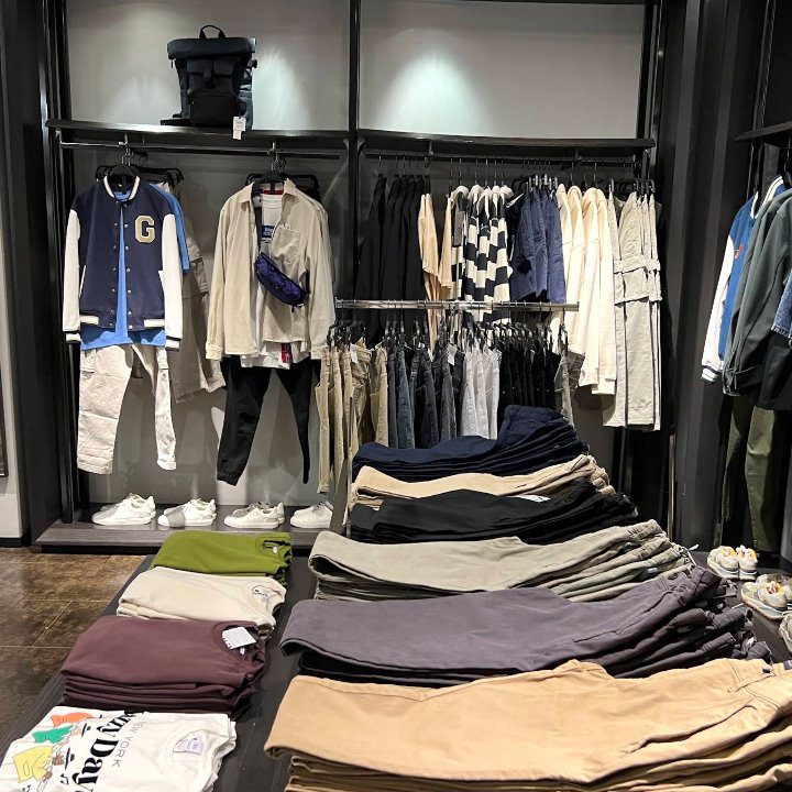  Одежда в магазине