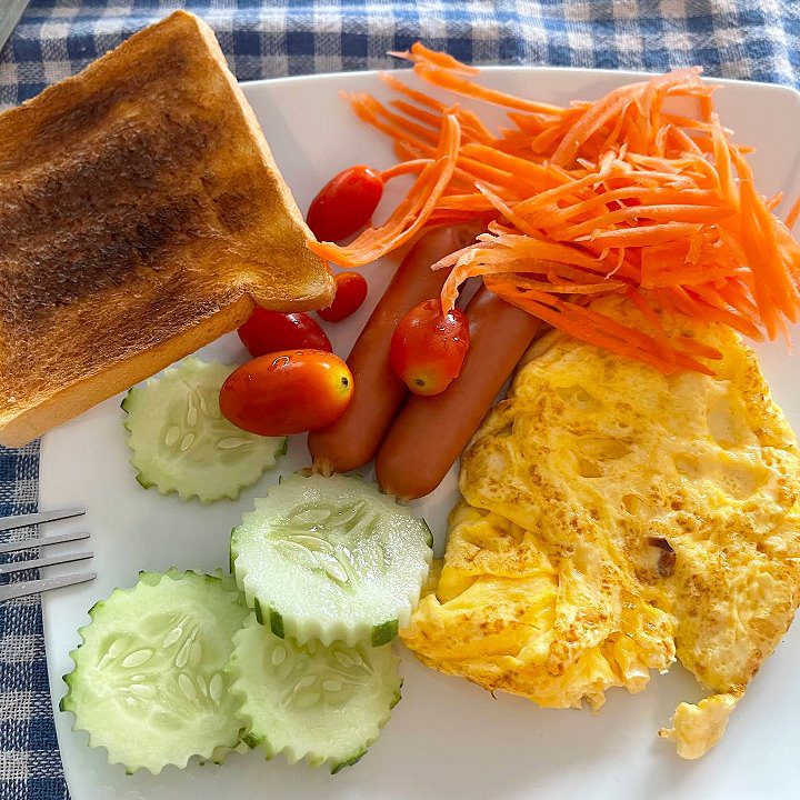 Реальная фотка: Завтрак стандарт в Art Mansion Patong 3 Завтрак стандарт в Art Mansion Patong 3