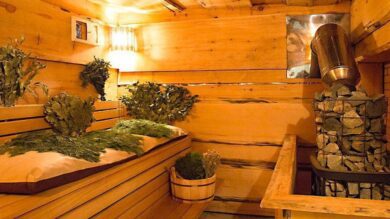 Русская баня интерьер на Пхукете