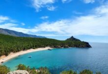 Бухта Песчаная на Байкале