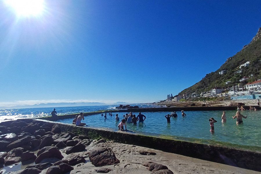 Приливные бассейны Кейптауна Приливный бассейн Сент Джеймс, Кейптаун