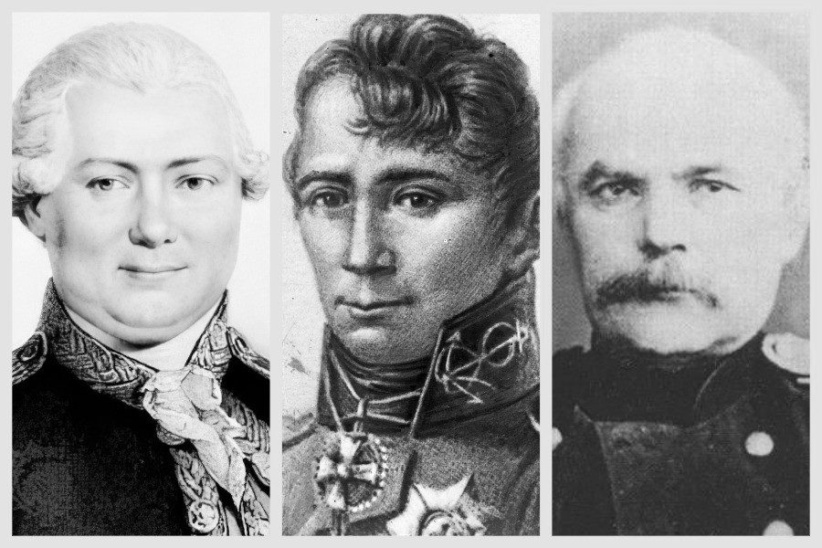 Известные мореплаватели Лаперуз, Крузенштерн и Невельской Лаперуз, Крузенштерн и Невельской
